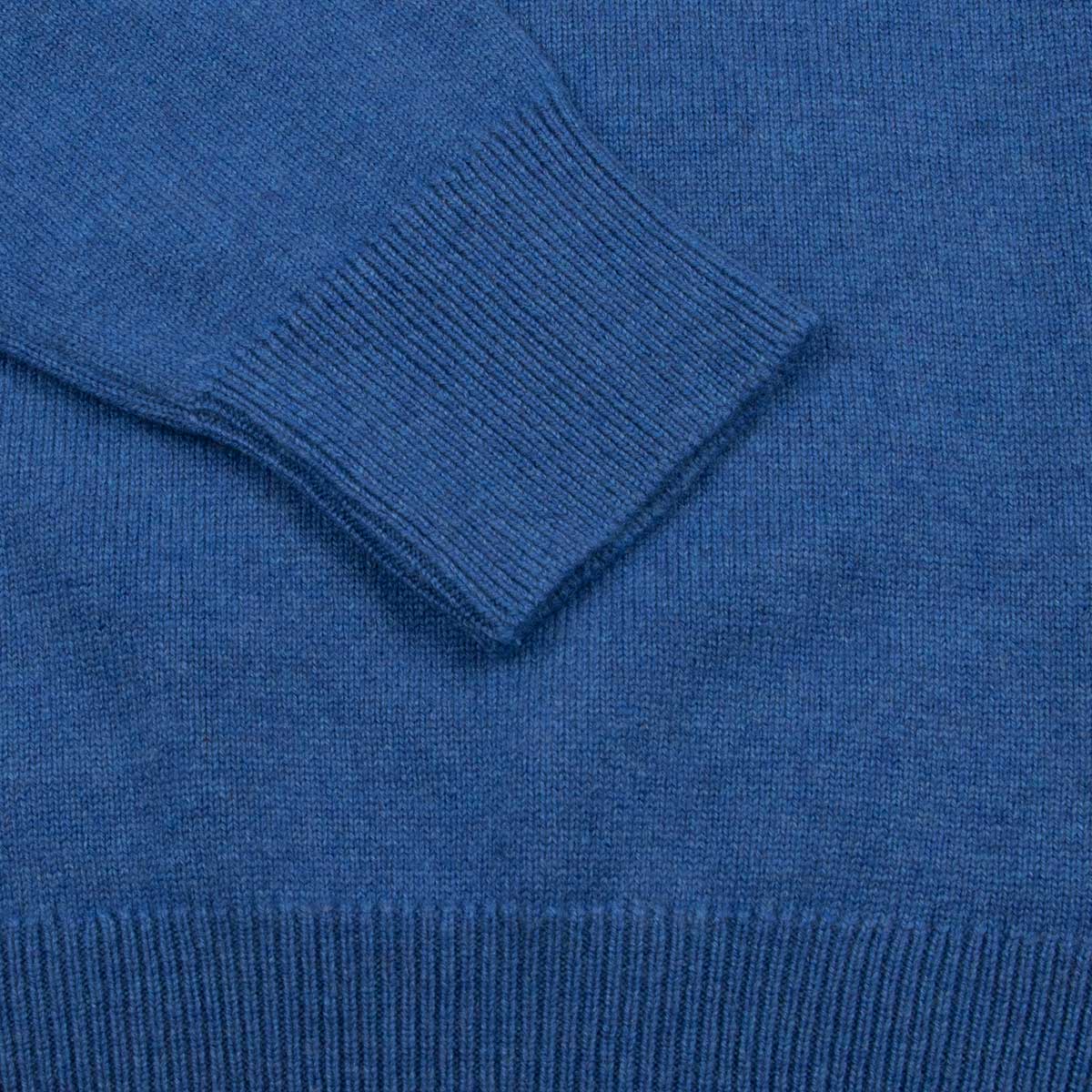 The Bowmore 1/4 Zip Neck Cashmere Sweater - Coast & Brume CASHMERE Robert Old