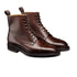 Dark Brown Coniston Country Grain Boots SHOES Crockett & Jones