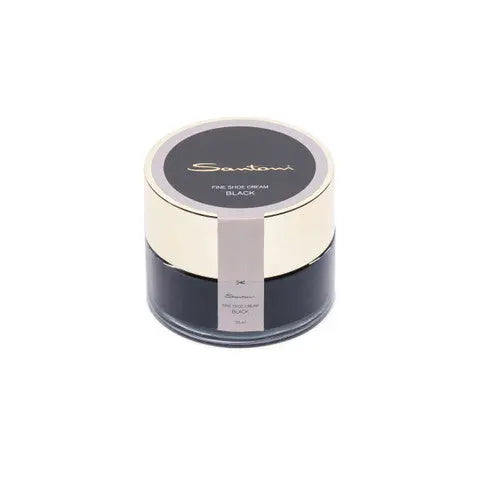 Black Shoe Cream SHOE SUNDRIES Santoni