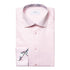 Light Pink Floral Trim Signature Twill Contemporary Fit Shirt L/S SHIRTS Eton