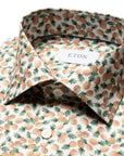 Pineapple Print Cotton-TENCEL™ Slim Fit Shirt  Eton   