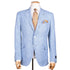 Light Blue "Natural Soft" Wool and Silk Jacket JACKETS Belvest