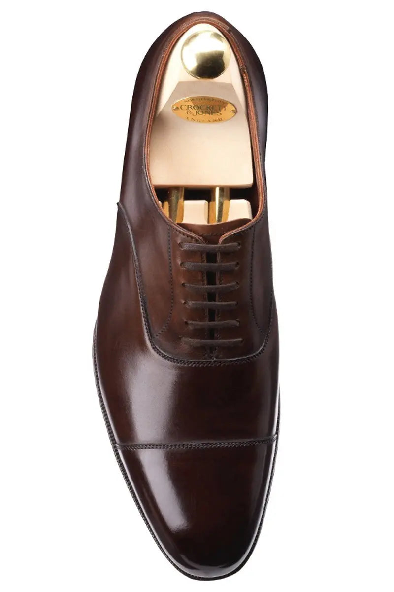 Lonsdale Oxford Shoes  Crockett & Jones Dark Brown UK 6 