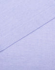 Light Blue 100% Cotton Fine-Stripe Polo  Robert Old   