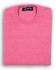 Dakar Pink Tiree 4ply Crew Neck Cashmere Sweater  Robert Old UK 36"  