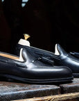 Cavendish Black Calf Tassel Loafer  Crockett & Jones   