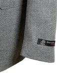 Grey Merino Wool Flannel Suit  Robert Old   