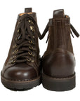 Brown Leather & Suede R302 Boots SHOES Fracap