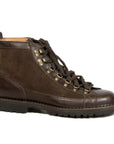 Brown Leather & Suede R302 Boots SHOES Fracap