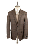 Brown Check Loro Piana 100% Wool Jacket JACKETS Robert Old