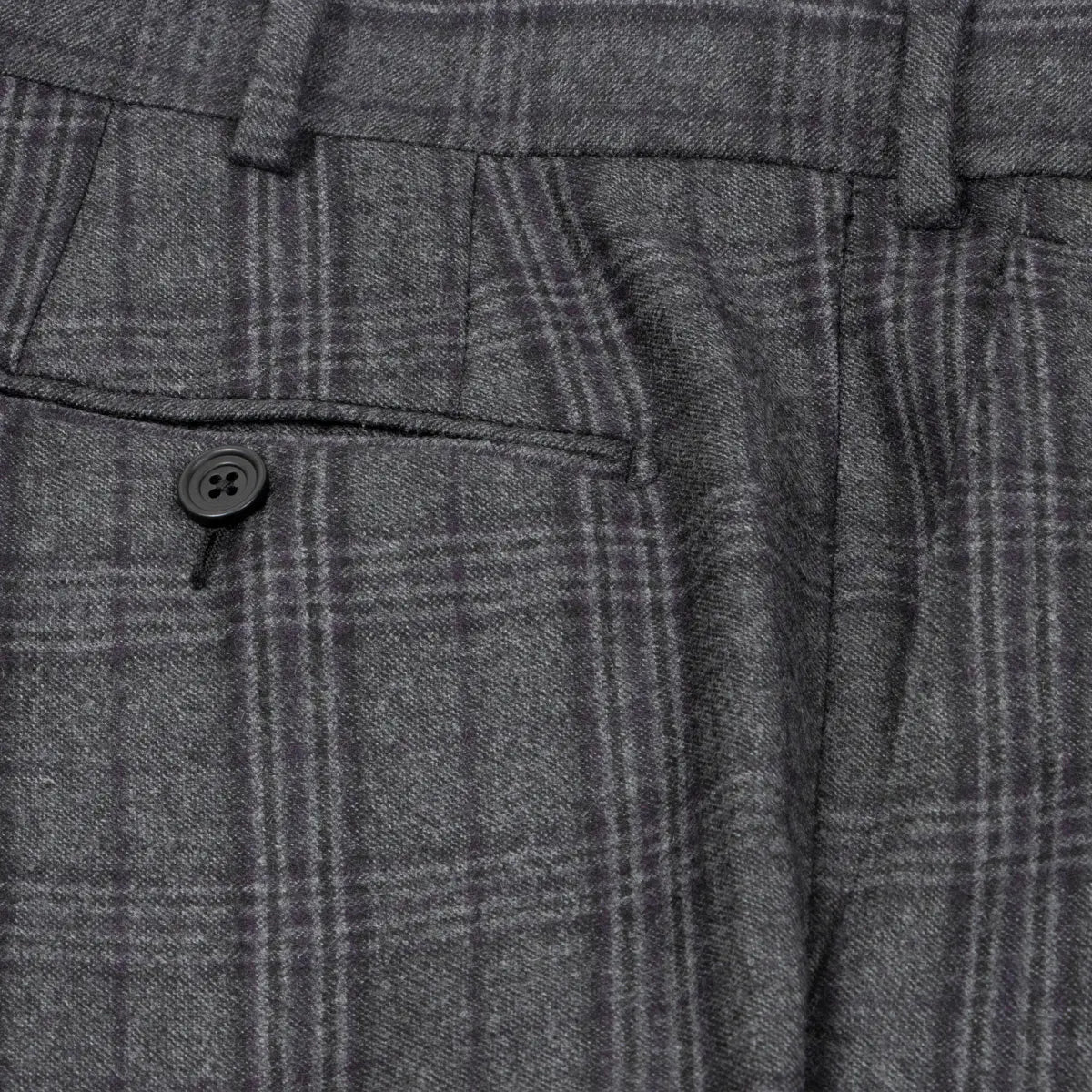 Grey and Purple Check Virgin Wool Suit  Robert Old   