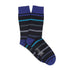 Navy Stripe Merino Wool Socks SOCKS Robert Old