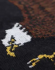 Navy Eagle Wool Socks  Robert Old   