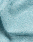 Aqua Cashmere & Cotton Crewneck KNITWEAR Robert Old