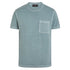 Steel Green Garment Dyed Cotton T-Shirt TEE SHIRTS Belstaff