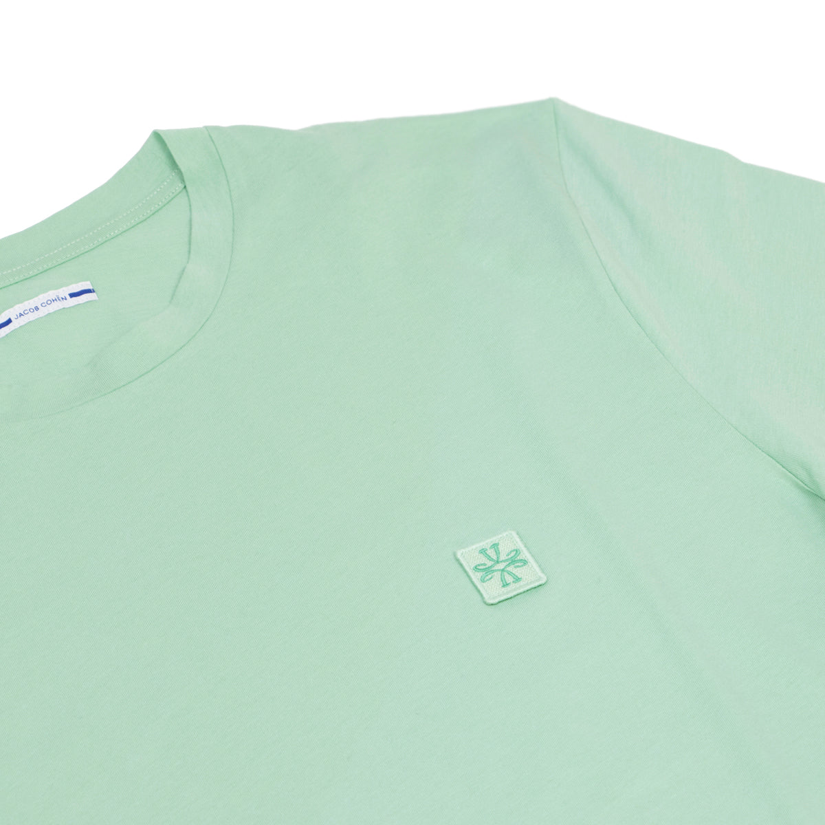 Mint Green 100% Cotton T-Shirt  Jacob Cohen   