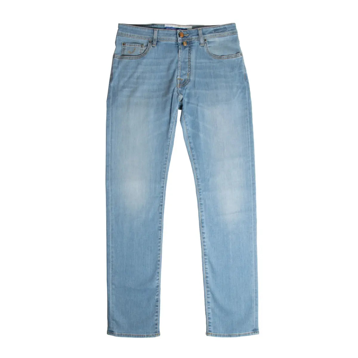 Light Wash ‘Bard’ Slim Fit Stretch Jeans  Jacob Cohen   