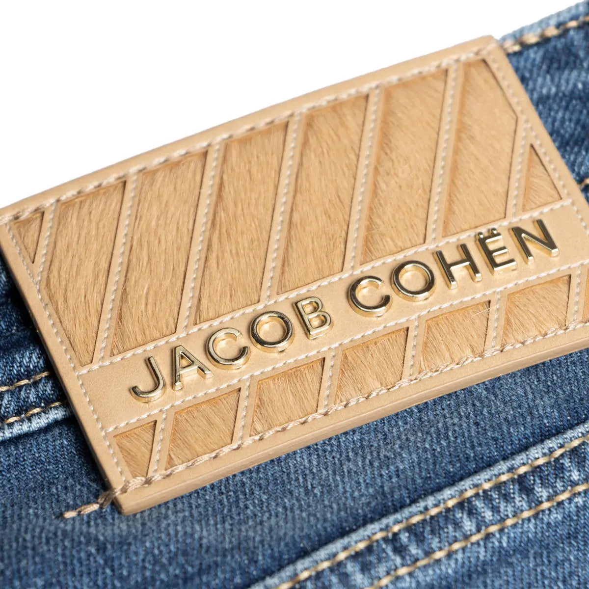 Mid-Wash ‘Eduard’ Straight Leg Jeans  Jacob Cohën   