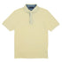 Yellow & Blue 100% Cotton Short Sleeve Polo Shirt S/S POLOS Robert Old