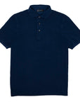 Light Navy 100% Cotton Short Sleeve Polo Shirt S/S POLOS Robert Old