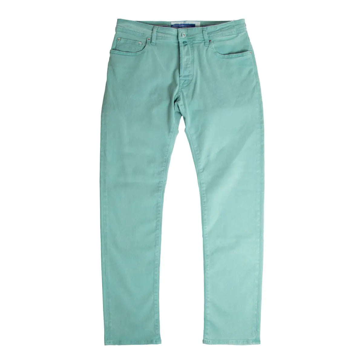 Sea Green ‘Bard’ Slim Fit Stretch Jeans  Jacob Cohen   
