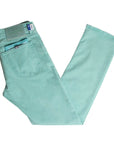 Sea Green ‘Bard’ Slim Fit Stretch Jeans  Jacob Cohen   