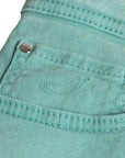 Sea Green ‘Bard’ Slim Fit Stretch Jeans  Jacob Cohen   