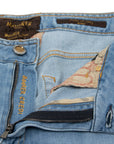 Moorer Light Natural Indigo Slim Fit 'Credi' Denim Jeans JEANS MooRER