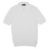 White 100% Cotton Knit Short Sleeve Polo Shirt S/S POLOS Robert Old