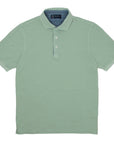 Green & Blue 100% Cotton Short Sleeve Polo Shirt S/S POLOS Robert Old