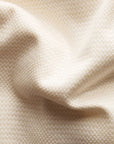 Cream Jacquard Filo di Scozia Polo Shirt  Eton   