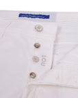 White Lou Five Pocket Shorts SHORTS Jacob Cohen