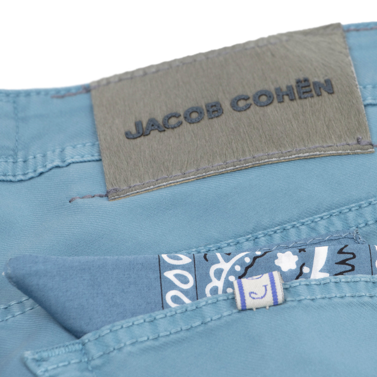 Steel Blue Lou Five Pocket Shorts  Jacob Cohen   