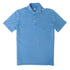 Mid Blue 100% Cotton Pique Polo Shirt S/S POLOS FEDELI