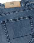 Mid-Wash Regular Fit Stretch Milano Jeans  Richard J Brown   