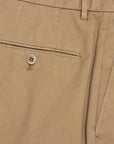 Sand Cotton Stretch Slim Fit Chino Shorts  Robert Old   