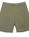 Sage Cotton Stretch Slim Fit Chino Shorts  Robert Old   