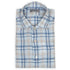 Grey Check Linen Long Sleeve Shirt L/S SHIRTS Robert Old