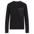 Black Dry Cotton Crewneck Fleece SWEATS Belstaff