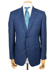 Navy Pure Wool “CEO” Handcrafted Suit  Belvest   