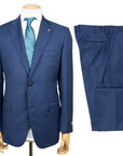 Navy Pure Wool “CEO” Handcrafted Suit  Belvest   