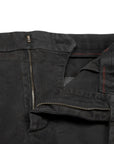 Charcoal Stretch Cotton Twill Chinos  Robert Old   