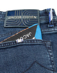 Dark Navy 'Nick' Stretch Slim Fit Jeans JEANS Jacob Cohen