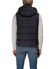 Dark Navy ‘Fire’ Down Filled Gilet Gilet Moorer   