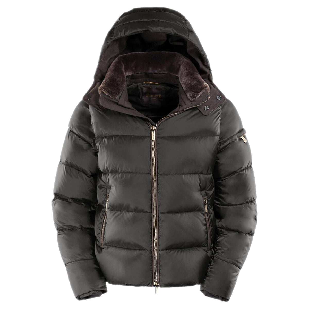 Military Green ‘Casciano’ Padded Down Jacket  Moorer   