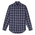 Charcoal & Red Check Cotton Flannel Shirt L/S SHIRTS Paul & Shark