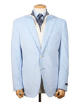 Light Blue Corduroy Jacket  Robert Old   