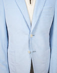 Light Blue Corduroy Jacket  Robert Old   