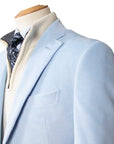 Light Blue Corduroy Jacket  Robert Old   