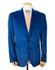 Mid Blue Corduroy Jacket  Robert Old   